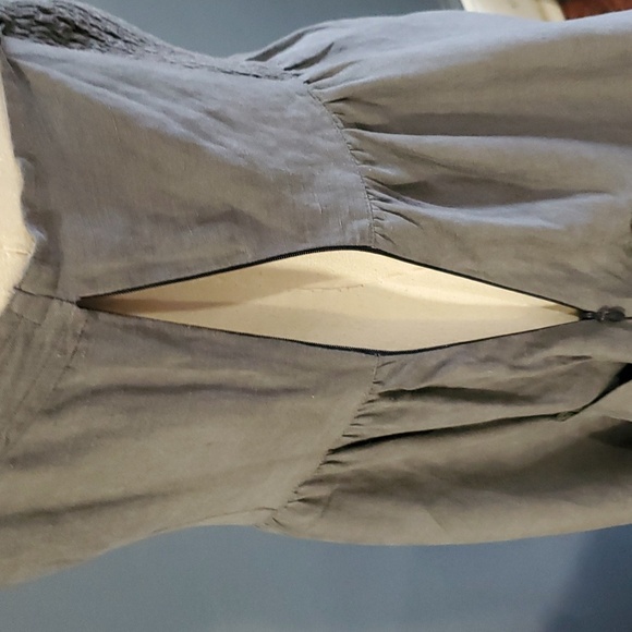 Free people gray cargo summer dress size 4 - Picture 10 of 16